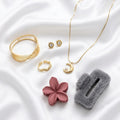 The Celestial Moon & Velvet Bloom Accessory Set