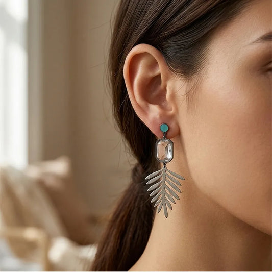 Leaf Drop Earring