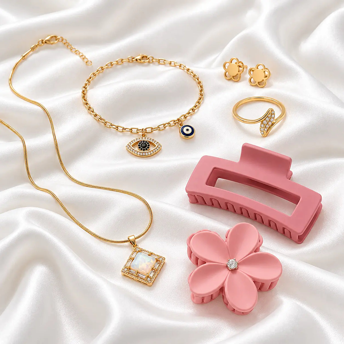 Blush & Gold Elegance Combo