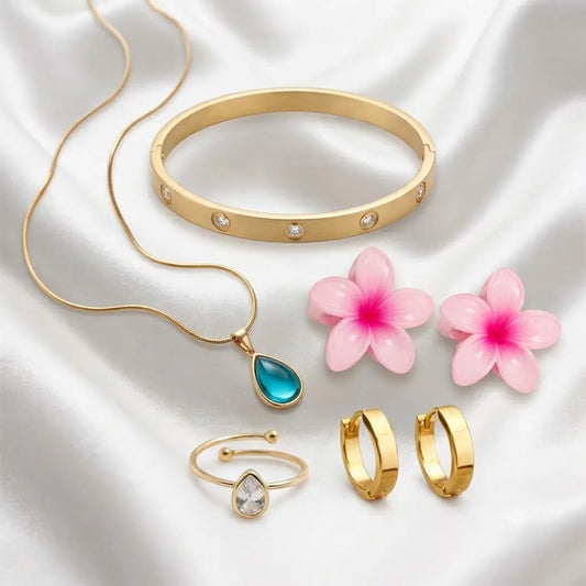 Bloom & Gold Elegance Set