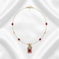 Royal Pearl Drop Pendant Necklace