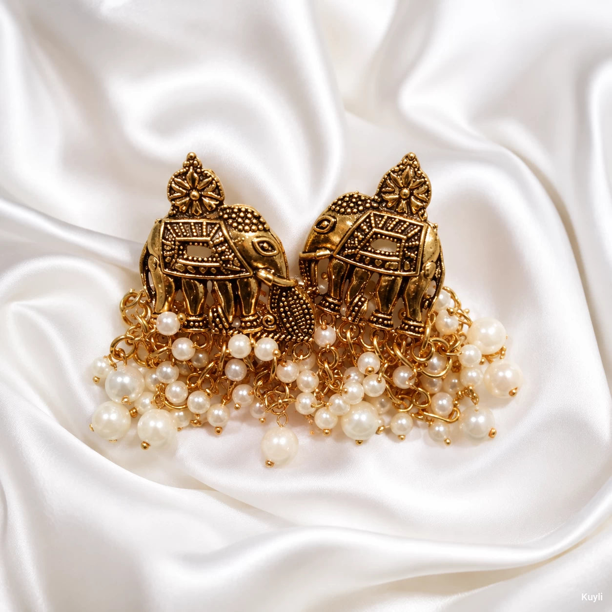 Royal Gaja Pearl Earrings