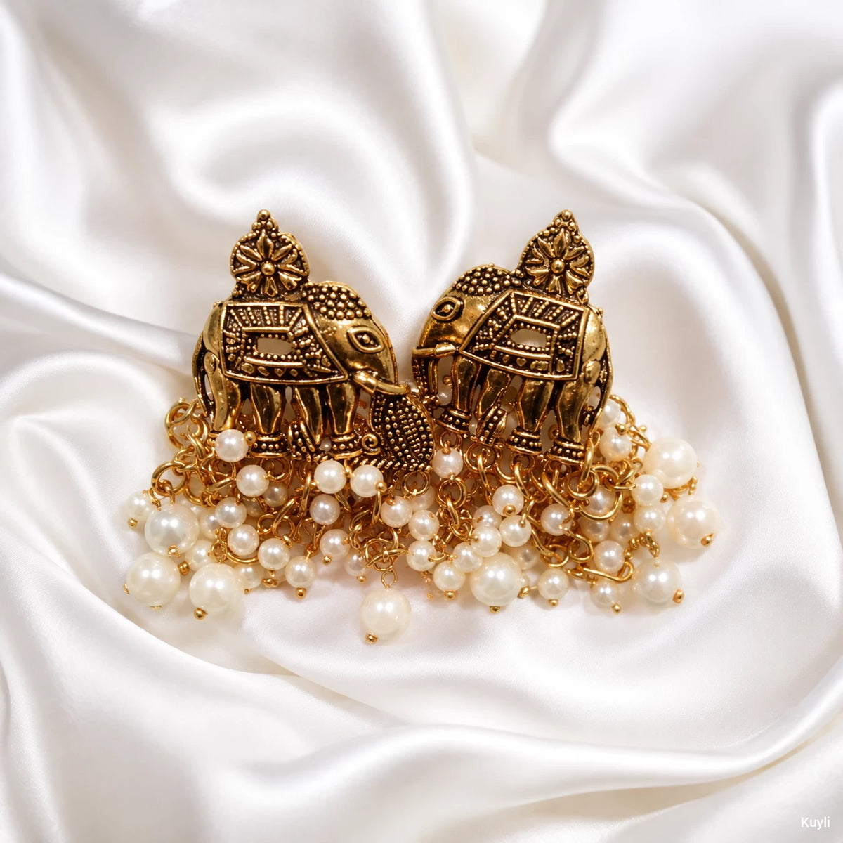 Royal Gaja Pearl Earrings