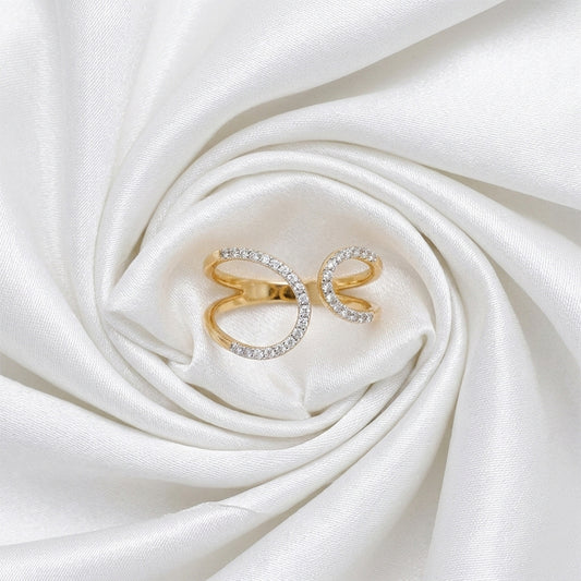 Open Wave Ring