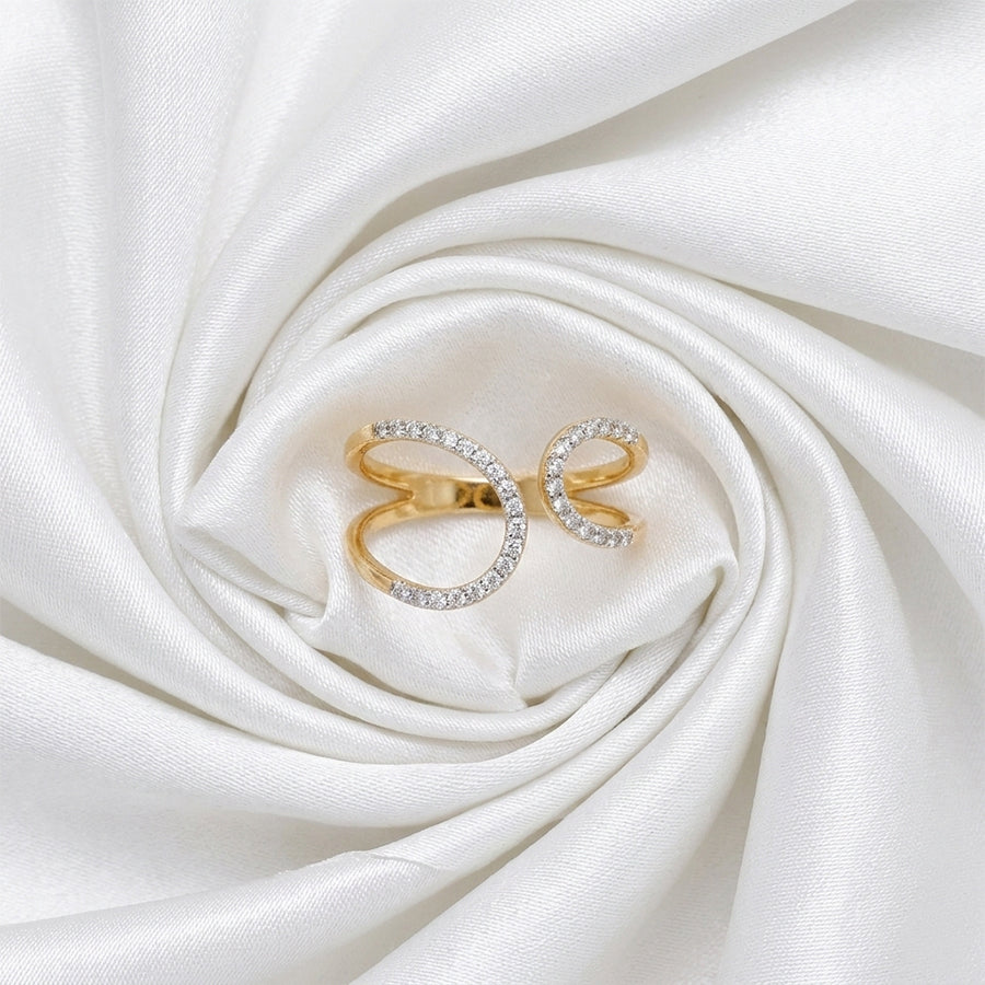 Open Wave Ring