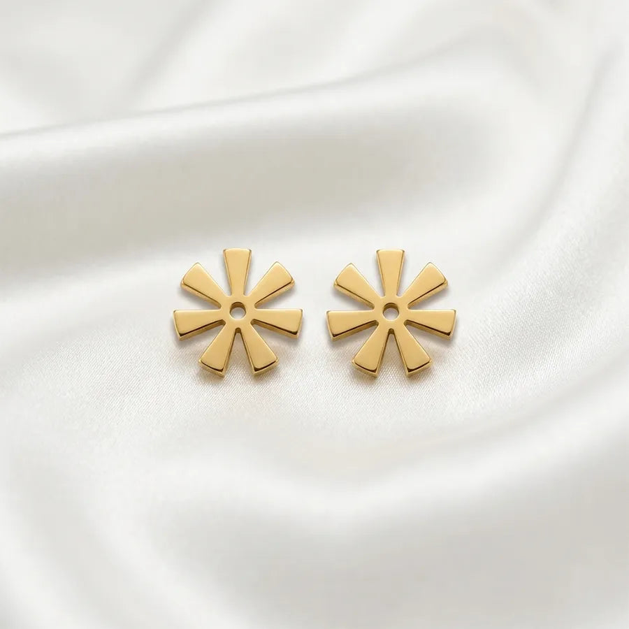 Gold Sunburst Stud