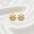 Gold Sunburst Stud