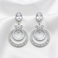 Crescent Mother-of-Pearl Earring
