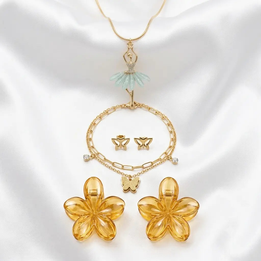 The Ethereal Grace Curated Golden Gift Set
