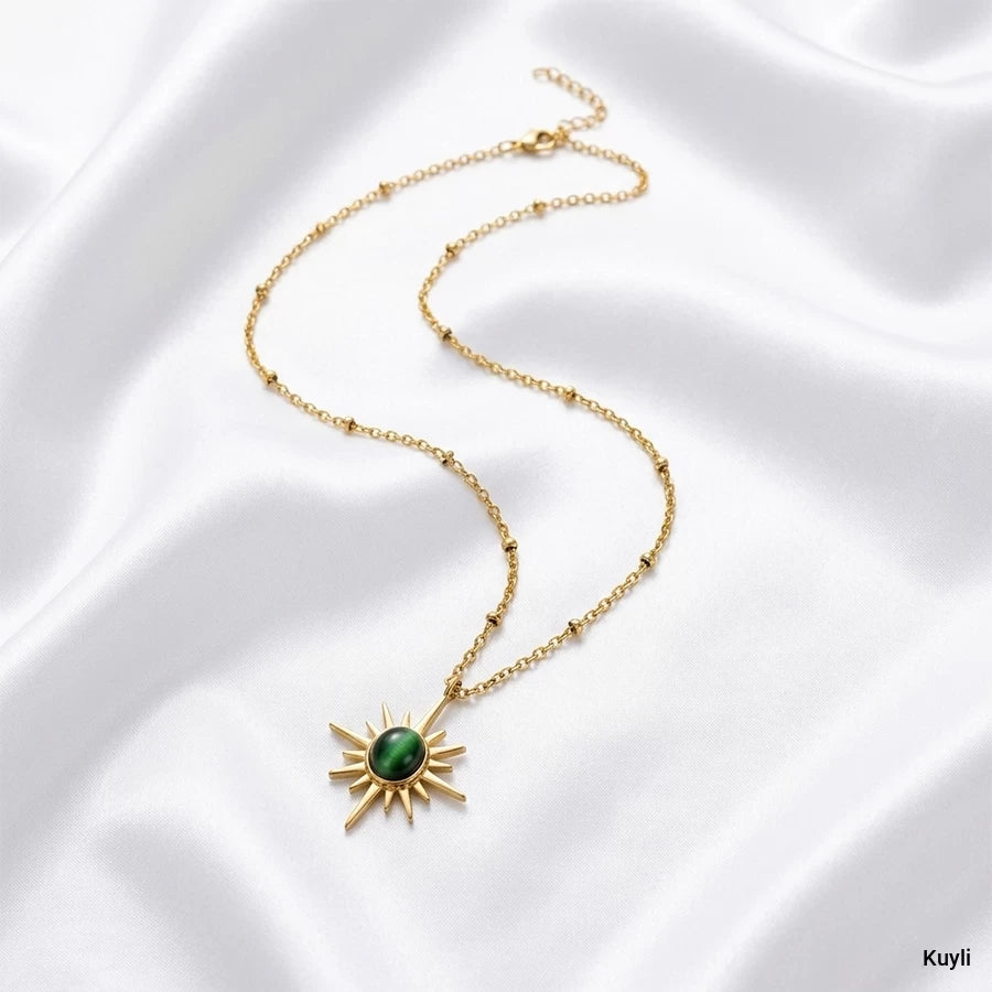 Green Sunshine Pendant