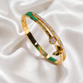 Butterfly Floral Gold Kada Bracelet