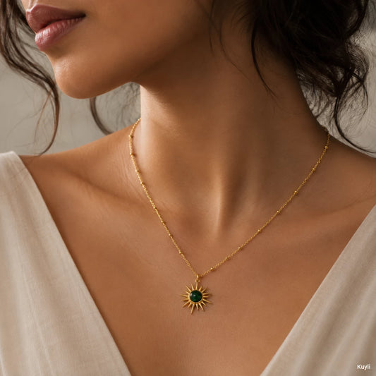 Green Sunshine Pendant