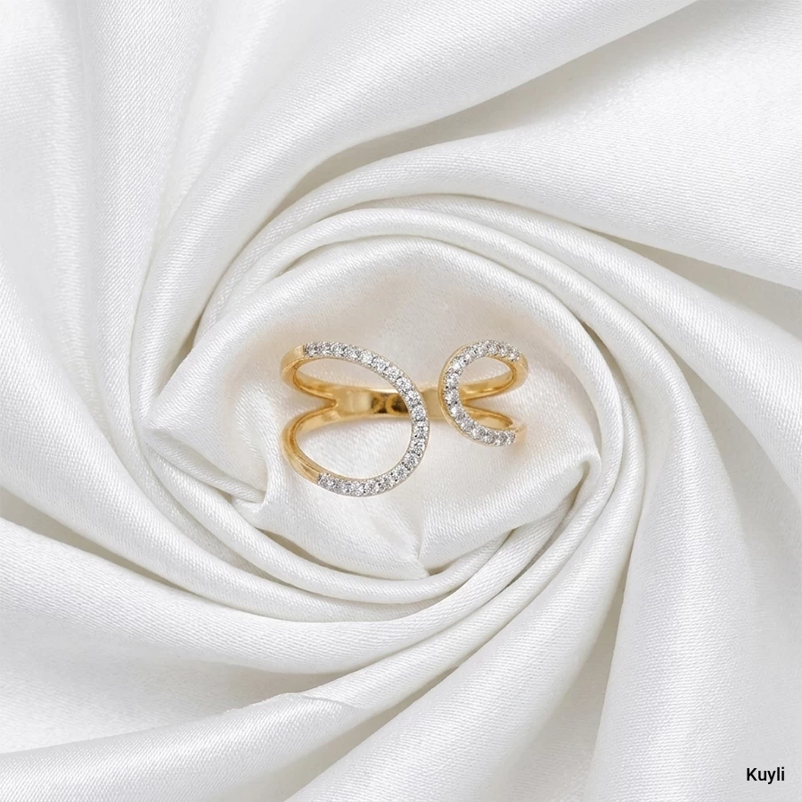 Open Wave Ring