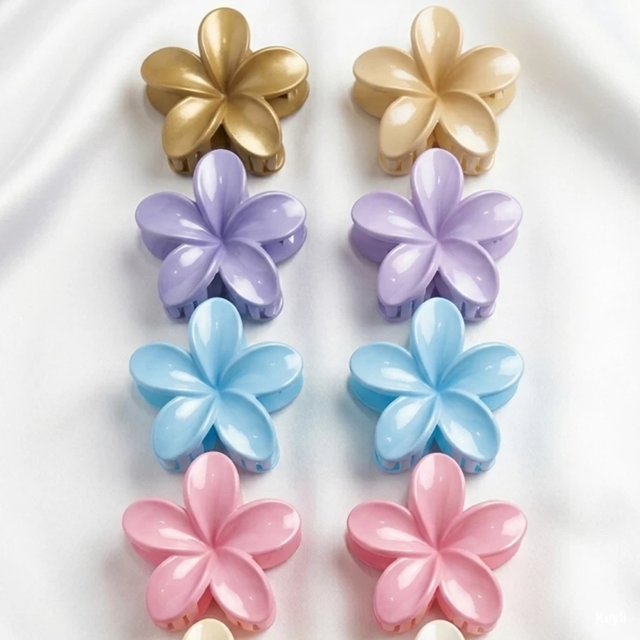 Pastel Blossom Hair Claw Clips – ₹59/pc [ Any 1]